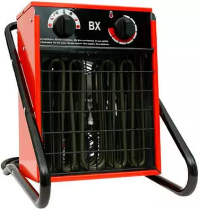 BX - en serie av värmefläktar som kan användas överallt där det krävs temporär men effektiv uppvärmning